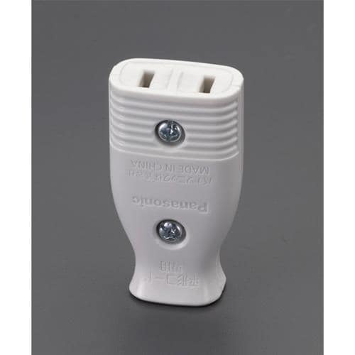 エスコ EA940C-16 AC125V・15A 平形コネクタボディ 1個 （ご注文単位1個）【直送品】