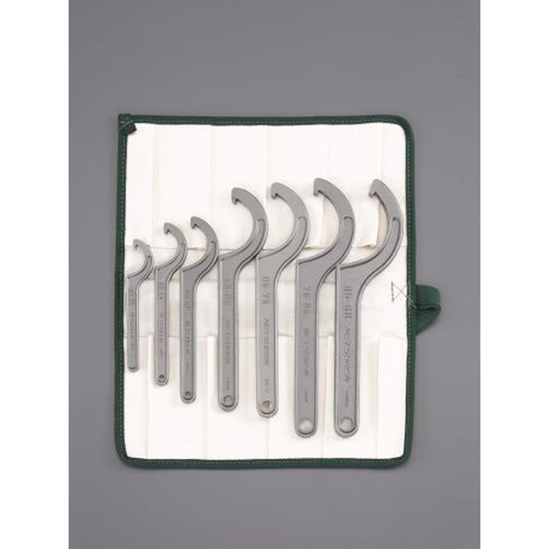 エスコ EA613X 30-98mm7本組フックレンチセット 1個(ご注文単位1個)【直送品】