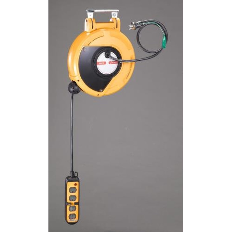 エスコ EA815SS-3A AC125V/15Ax10m自動巻リール付コンセント 1個（ご注文単位1個）【直送品】