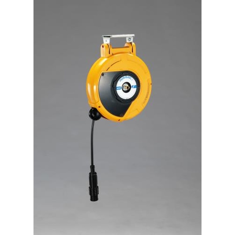 エスコ EA124BJ-6.5A 6.5mmx10mエアーホースリール(自動巻取) 1個（ご注文単位1個）【直送品】