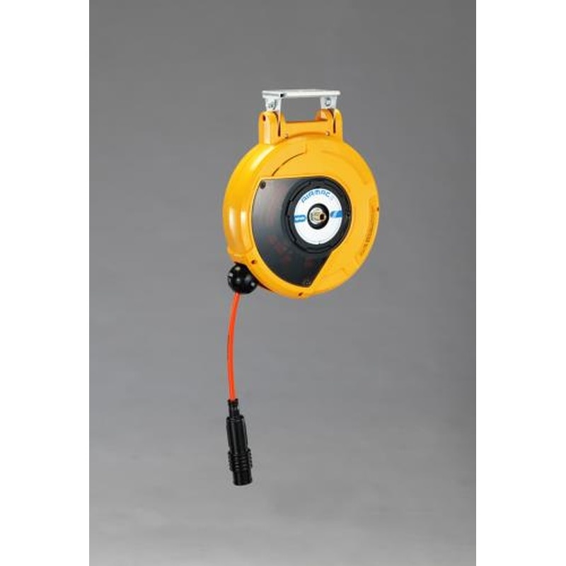 エスコ EA124BK-6.5A 6.5mmx10mエアーホースリール(自動巻取) 1個（ご注文単位1個）【直送品】