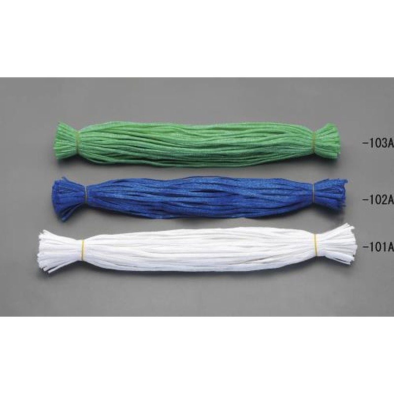 エスコ EA911AB-103A 600mmシート接続ひも(緑/100本) 1個（ご注文単位1個）【直送品】