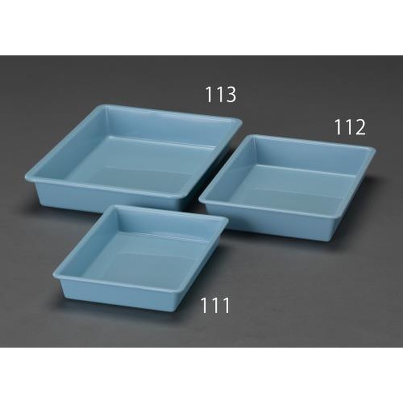 エスコ EA506AF-111 322x231x52mm/2.8Lプラスチックバット 1個(ご注文単位1個)【直送品】