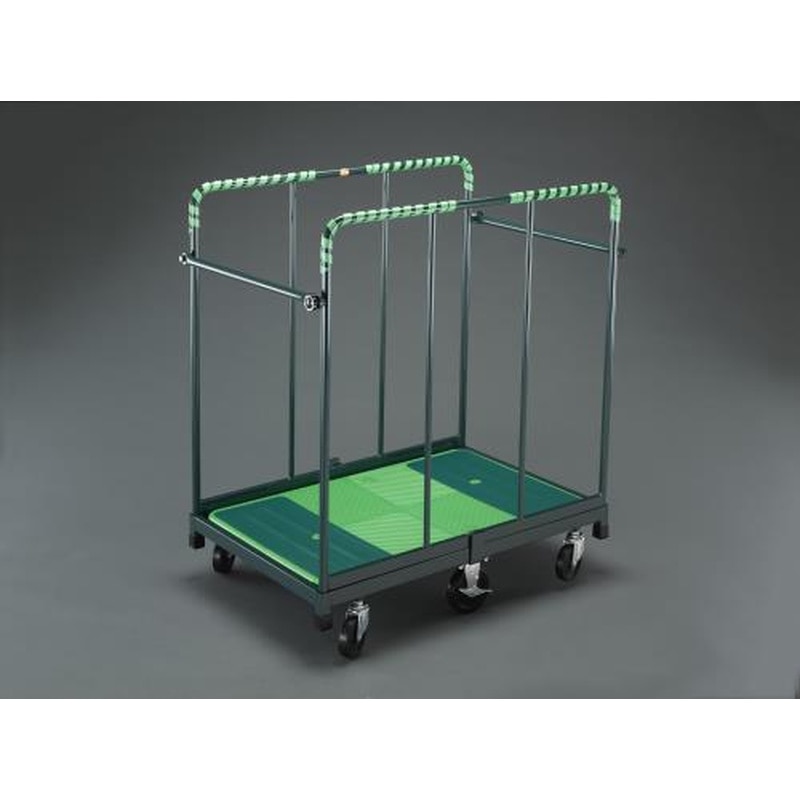 エスコ EA520LE-1 645x945x1100mmカゴ台車(分割式) 1個（ご注文単位1個）【直送品】