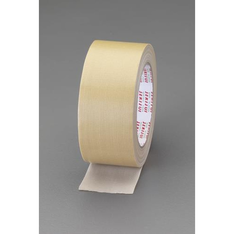 エスコ EA944NA-50A 50mmx25m布粘着テープ(再生PET繊維) 1個(ご注文単位1個)【直送品】