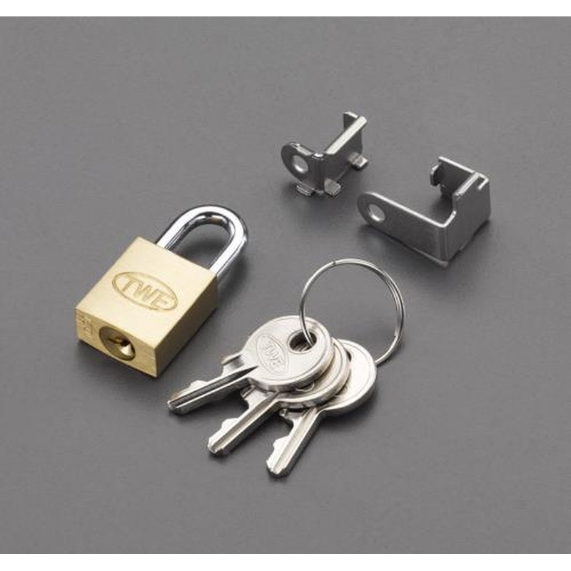 エスコ EA983TS-8 LANケーブルロック 1個（ご注文単位1個）【直送品】