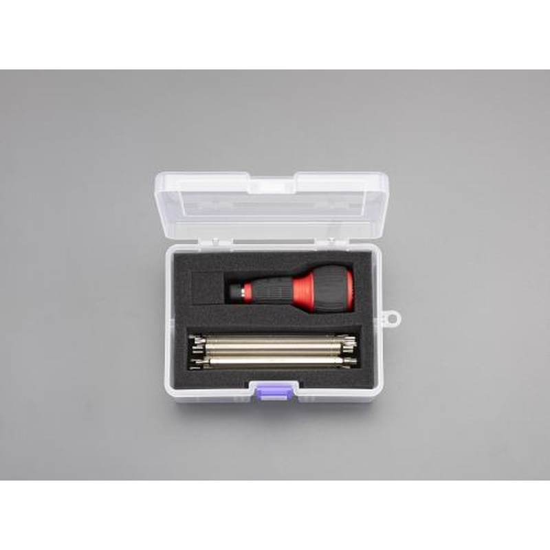 エスコ EA564AL-8 T7-T30［Hexlobe]ドライバーセット(ラチェット式) 1個（ご注文単位1個）【直送品】