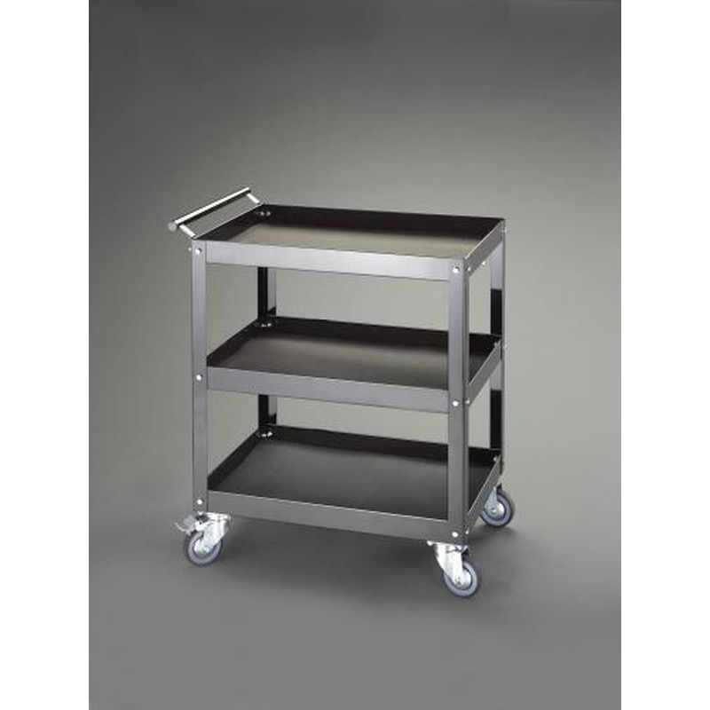 エスコ EA956BC-1 684x469x870mm/3段ツールワゴン 1個（ご注文単位1個）【直送品】