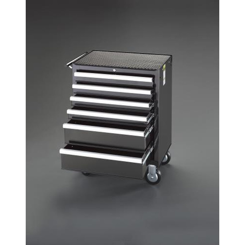 エスコ EA956BA-1 671x459x884mm/6段ツールワゴン 1個(ご注文単位1個)【直送品】