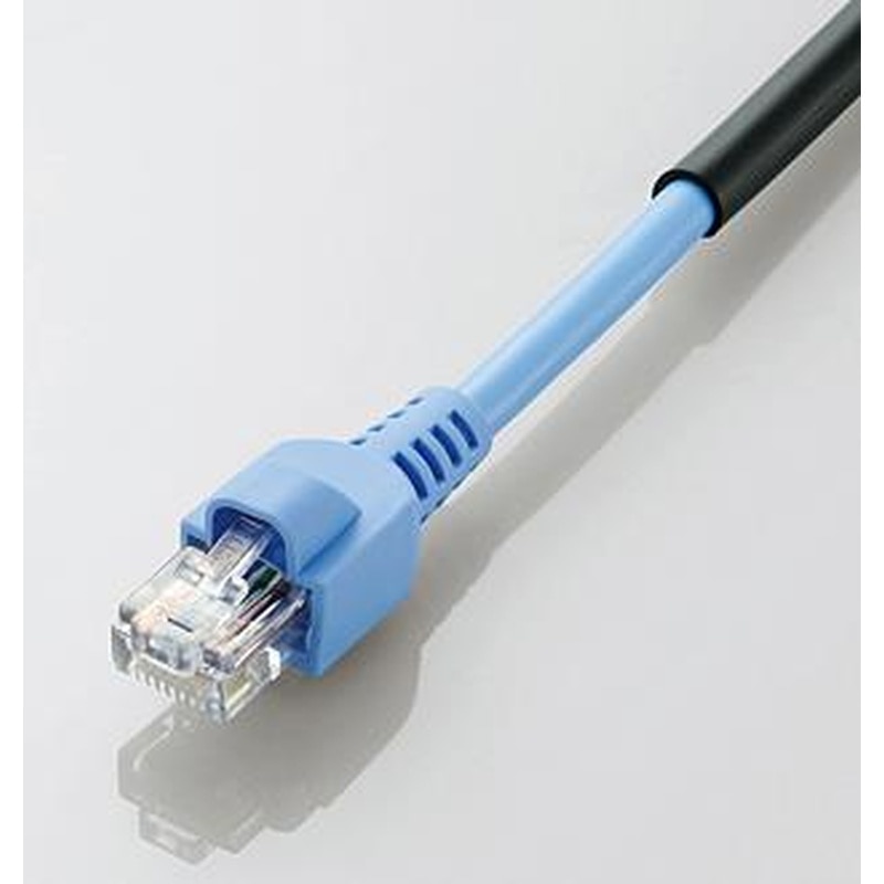 エスコ EA764BF-120 20m屋外用LANケーブル(CAT5準拠) 1個（ご注文単位1個）【直送品】