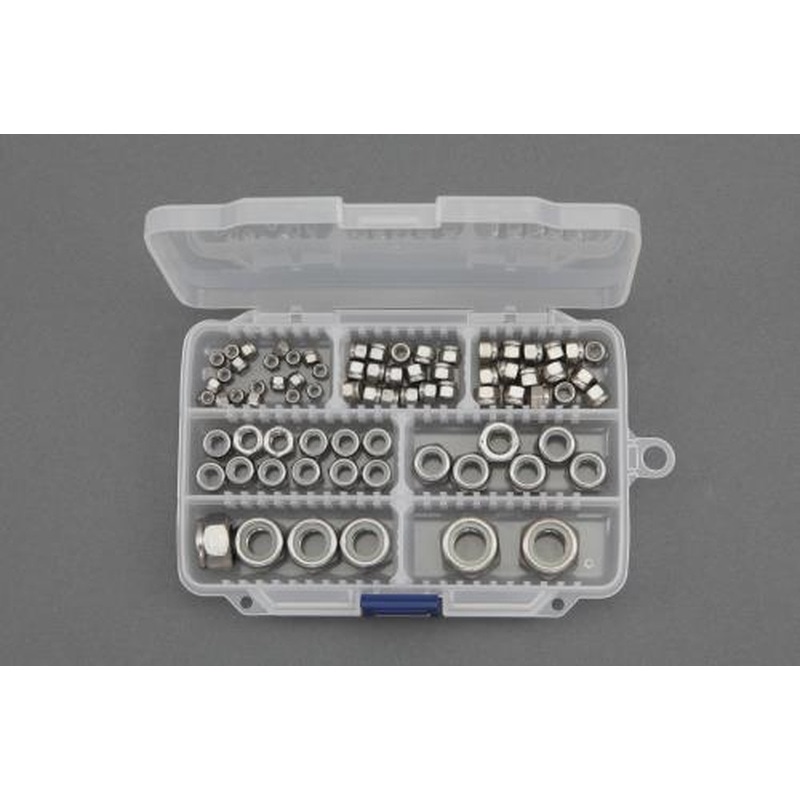 エスコ EA949GM-100 M3-M12ゆるみ止めナットセット(ステンレス) 1個（ご注文単位1個）【直送品】