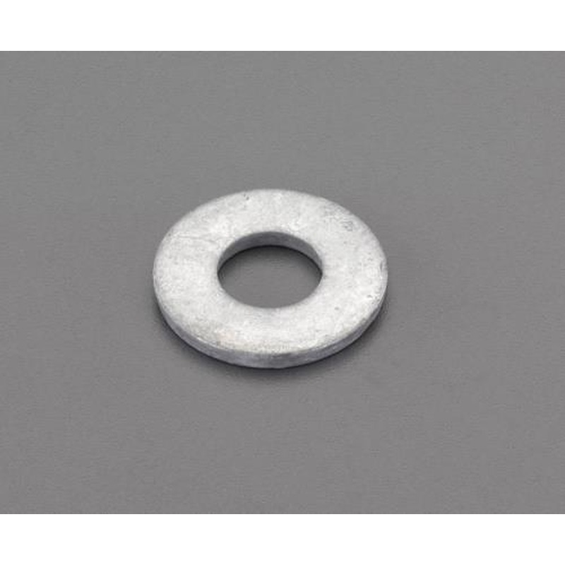 エスコ EA949LX-81 w3/8”x25x1.6mm平ワッシャー(どぶメッキ/20枚) 1個（ご注文単位1個）【直送品】