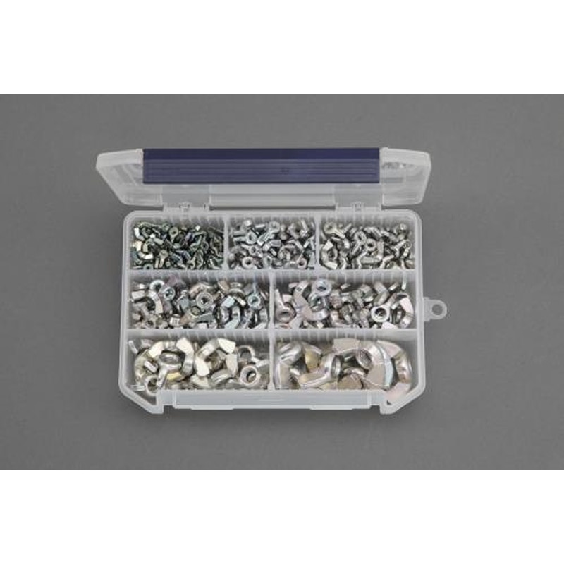 エスコ EA949SD-20 M3-M12蝶ナットセット(三価クロメート) 1個（ご注文単位1個）【直送品】