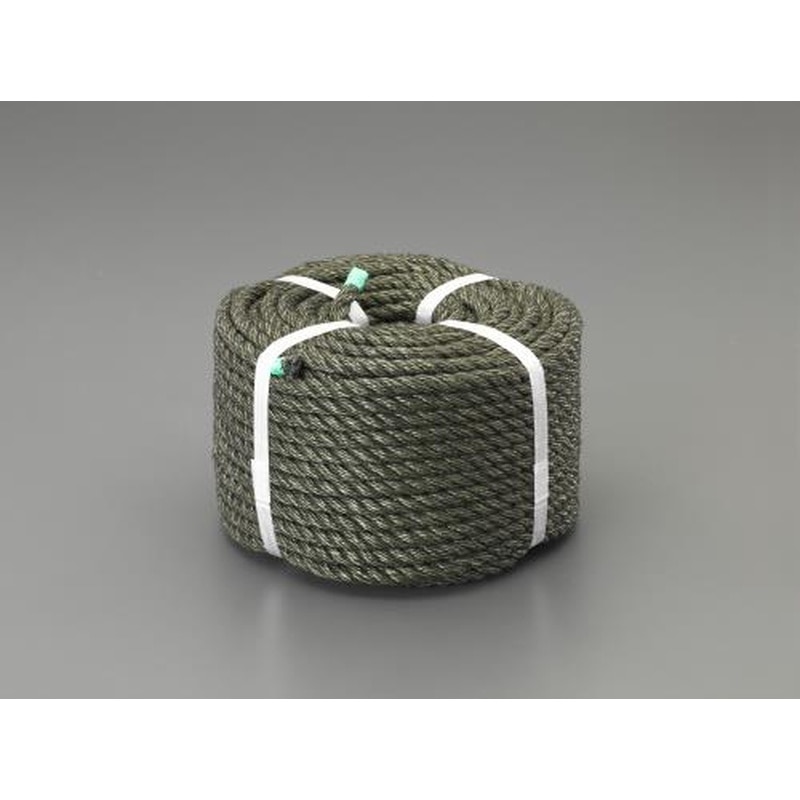 エスコ EA628TP-9 9.0mmx100mPEロープ(OD色) 1個（ご注文単位1個）【直送品】