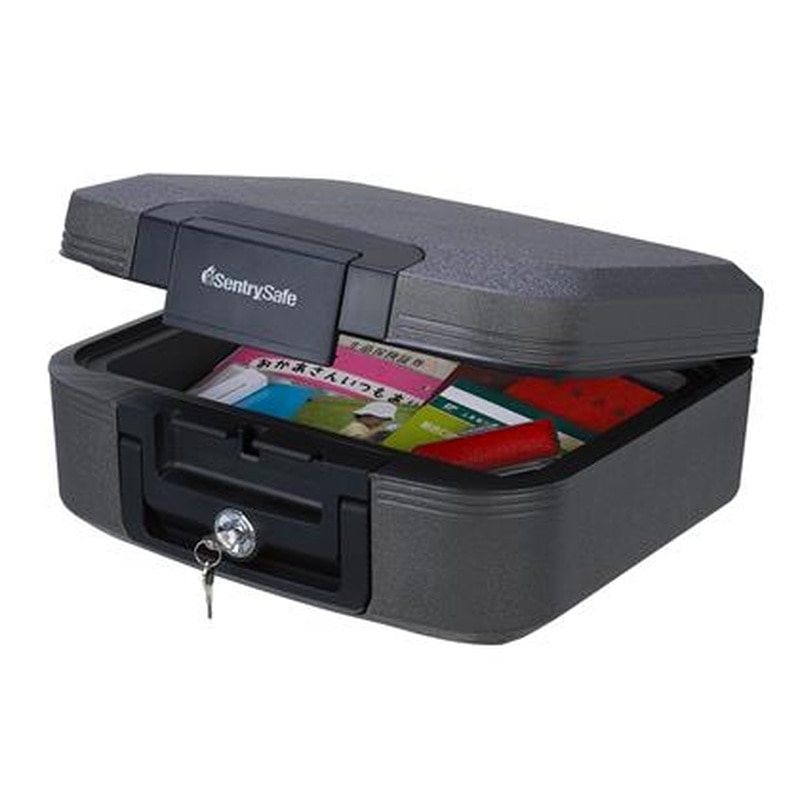 エスコ EA961KC-21A 391x363x168mm/外寸防水＆耐火金庫 1個（ご注文単位1個）【直送品】