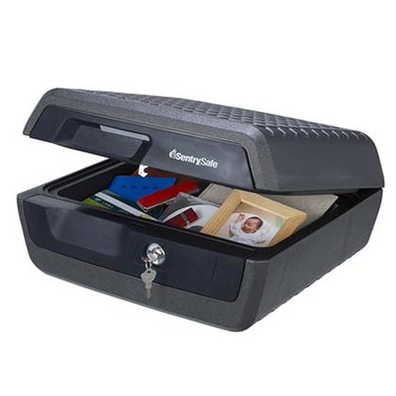 エスコ EA961KC-22A 419x375x193mm/外寸防水＆耐火金庫 1個（ご注文単位1個）【直送品】