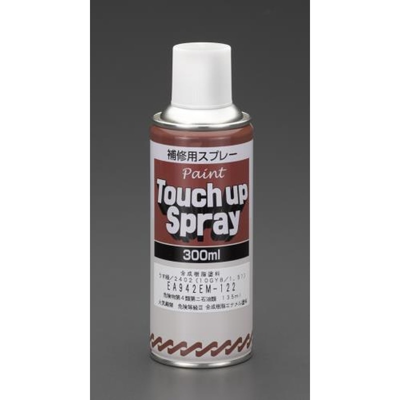 エスコ EA942EM-122 300mlエナメルスプレー(うす緑/2402(10GY8/1.5)) 1個（ご注文単位1個）【直送品】