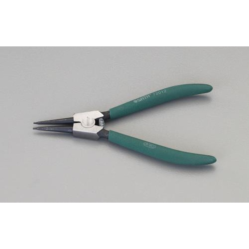 エスコ EA682SA-3A 40-100mm軸用スナップリングプライヤー 1個（ご注文単位1個）【直送品】