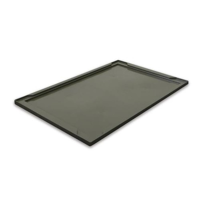 エスコ EA506AA-18DF 657x446x17mm/折畳コンテナ用ふた(OD色) 1個(ご注文単位1個)【直送品】