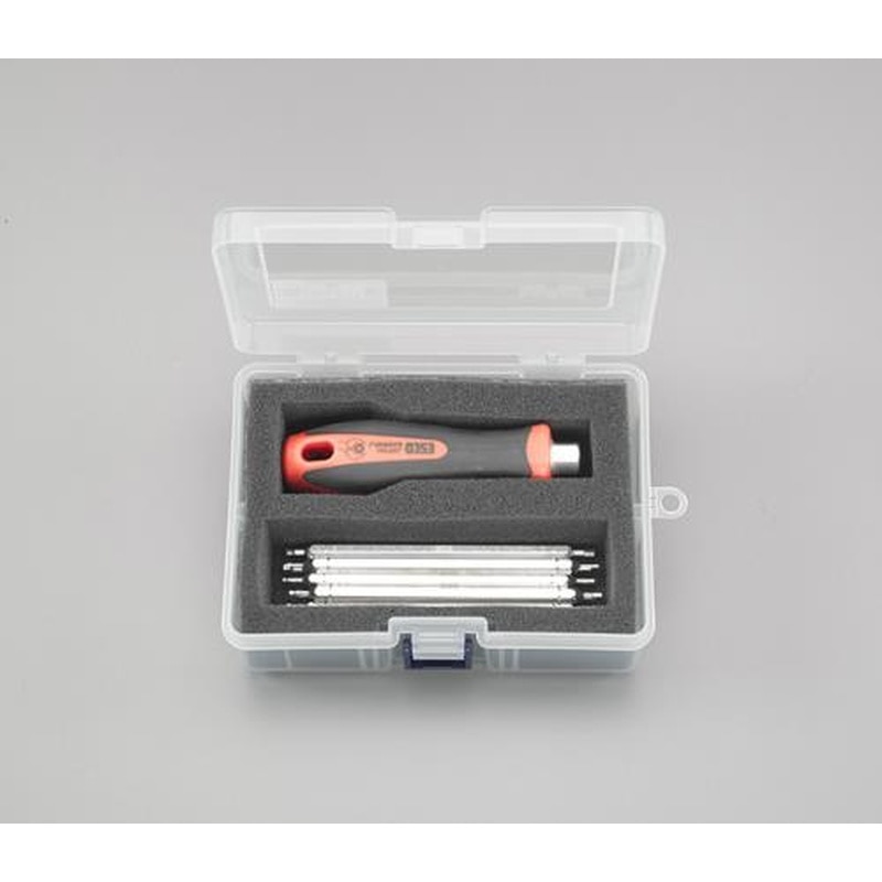 エスコ EA564AL-12A 1.5-6.0mm［Hexagon]ドライバーセット(手元六角) 1個（ご注文単位1個）【直送品】