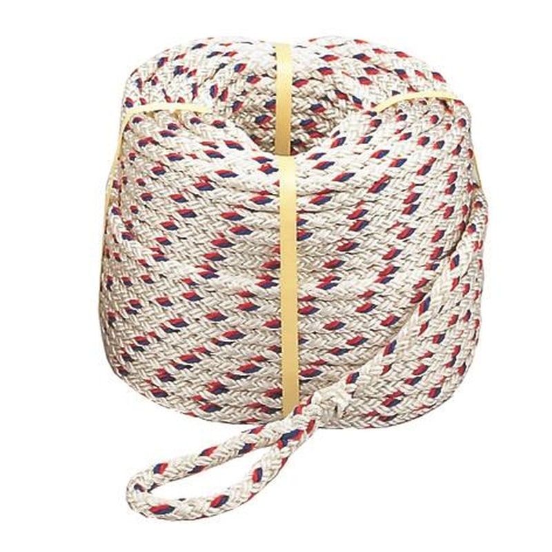 エスコ EA628MD-163A 16mmx100mテトロンロープ(両側アイ加工) 1個(ご注文単位1個)【直送品】