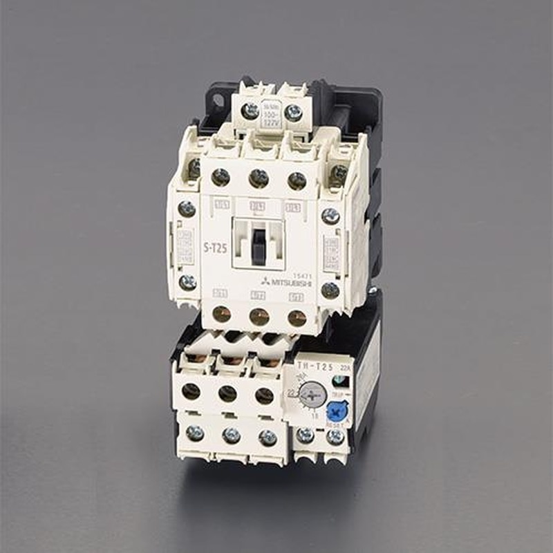 エスコ EA940MV-8A 100V/200V・5.5kW電磁開閉器(非可逆) 1個(ご注文単位1個)【直送品】