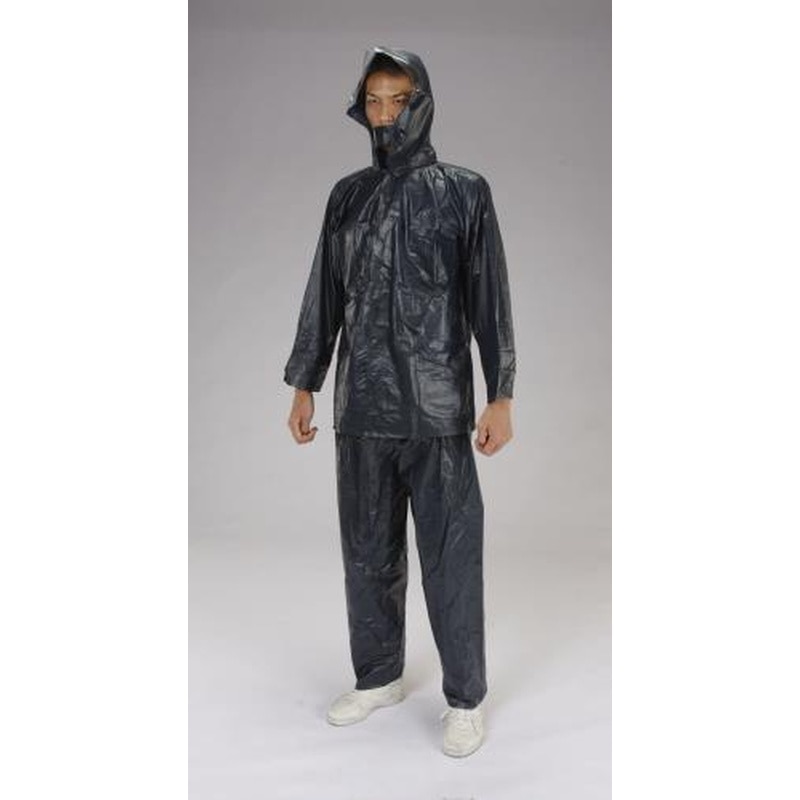 エスコ EA996XE-4A[3L]レインウェアー(ネイビー) 1個（ご注文単位1個）【直送品】