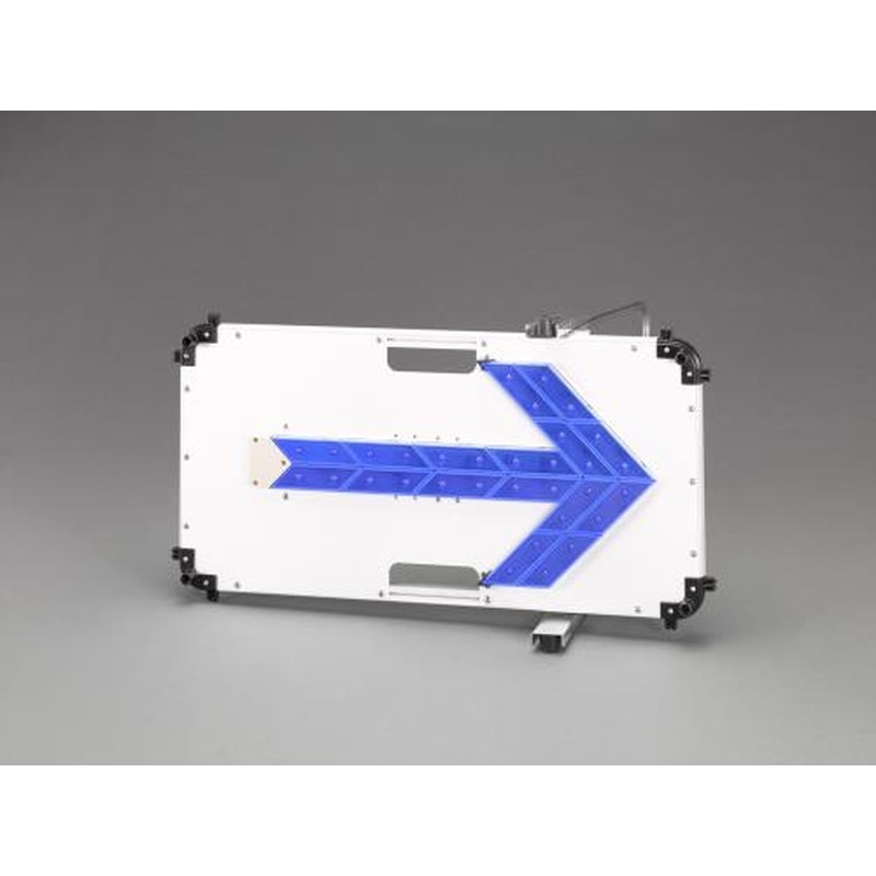 エスコ EA983FT-72A 78x432x787mmLED方向指示灯(青) 1個（ご注文単位1個）【直送品】
