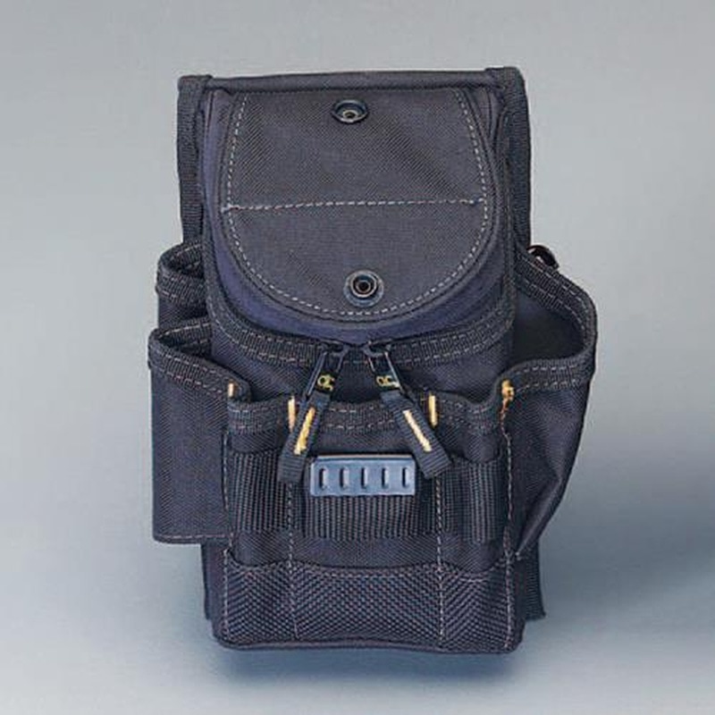 エスコ EA925CA-11 150x80x205mmツールポーチ 1個(ご注文単位1個)【直送品】