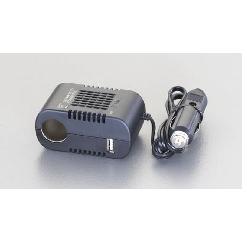 エスコ EA812JK-6 DC24V→DC12V/3Aコンバーター 1個（ご注文単位1個）【直送品】