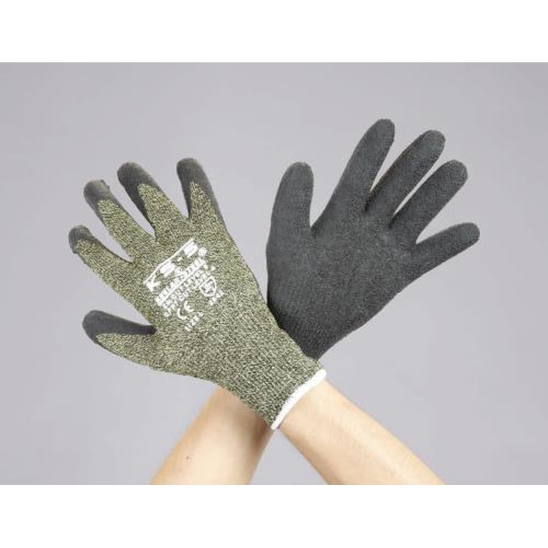 エスコ EA354E-15B[L]手袋(耐切創・滑り止め/ケブラー・ステンレス) 1個（ご注文単位1個）【直送品】