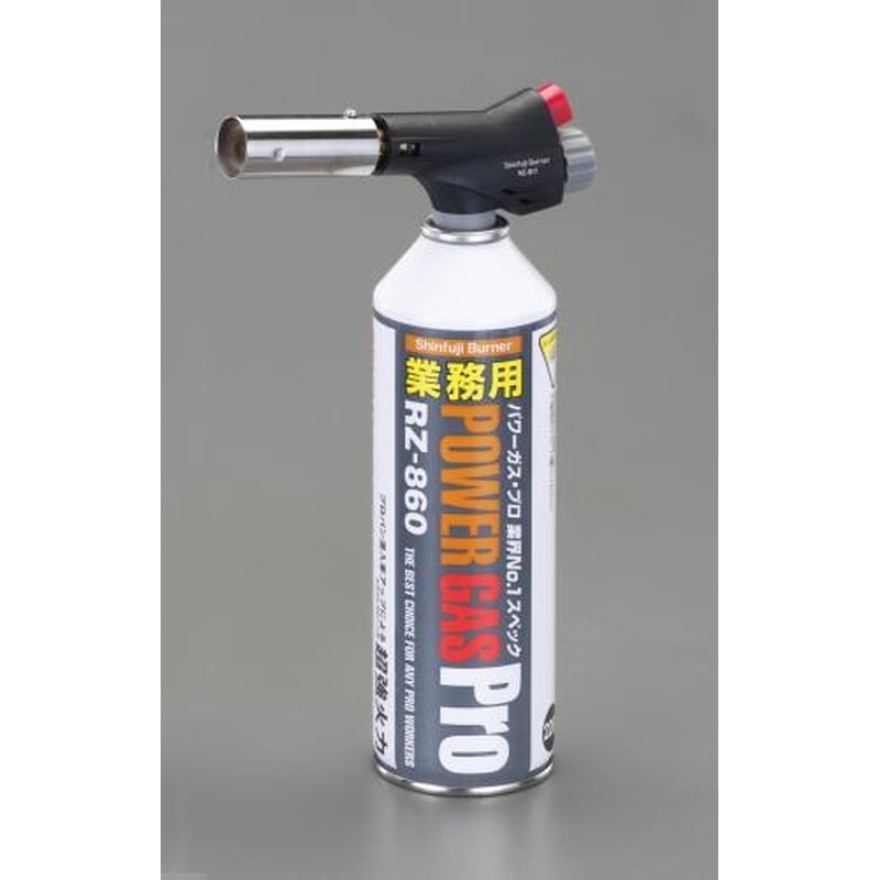 エスコ EA303FA-4 1600℃自動着火パワートーチ(ヨコ型) 1個（ご注文単位1個）【直送品】