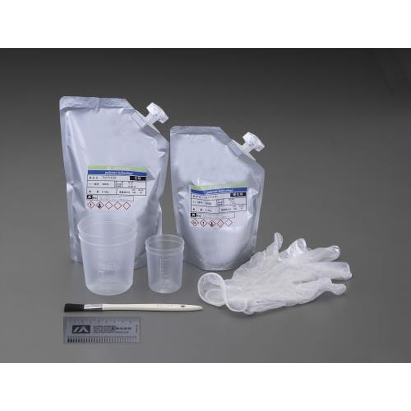 エスコ EA934KC-12 1.0kgコンクリートひび割れ補修剤キット(夏用) 1個（ご注文単位1個）【直送品】