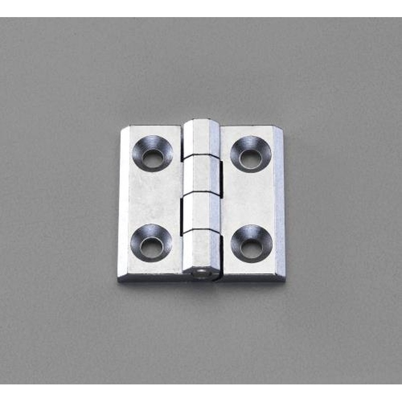 エスコ EA951CY-650 50x50mmフラットヒンジ(亜鉛ダイキャスト) 1個（ご注文単位1個）【直送品】