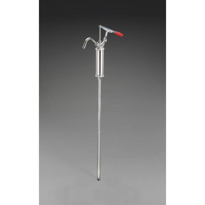 エスコ EA990XC-4 ドラム缶用液体ポンプ(手押し式・ステンレス製) 1個（ご注文単位1個）【直送品】