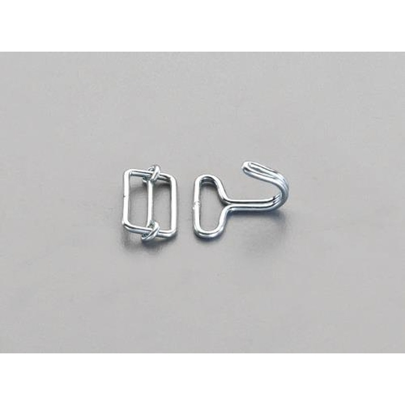 エスコ EA628WL-1C 30mm平ゴムロープ金具セット 1個（ご注文単位1個）【直送品】