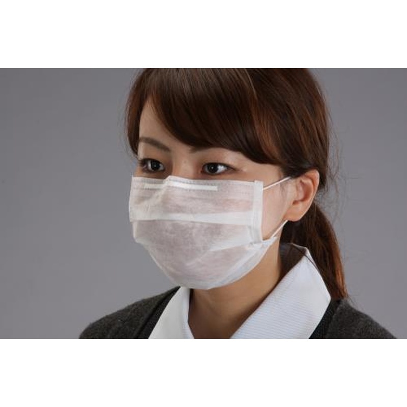 エスコ EA800MF-41 マスク(使い捨て/100枚) 1個(ご注文単位1個)【直送品】