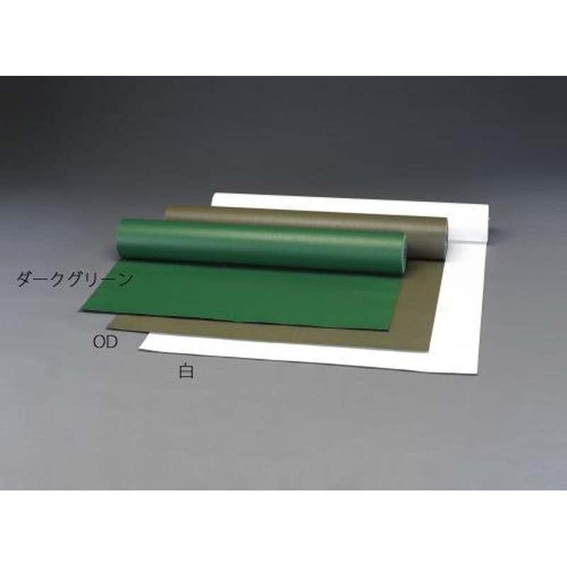 エスコ EA911AJ-10C 1.03x10m/0.56mmポリエステル帆布(白) 1個（ご注文単位1個）【直送品】