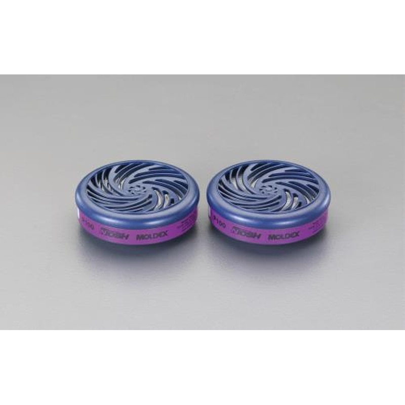 エスコ EA800MV-17 カートリッジ(P100微粒子用/1ペア) 1個（ご注文単位1個）【直送品】