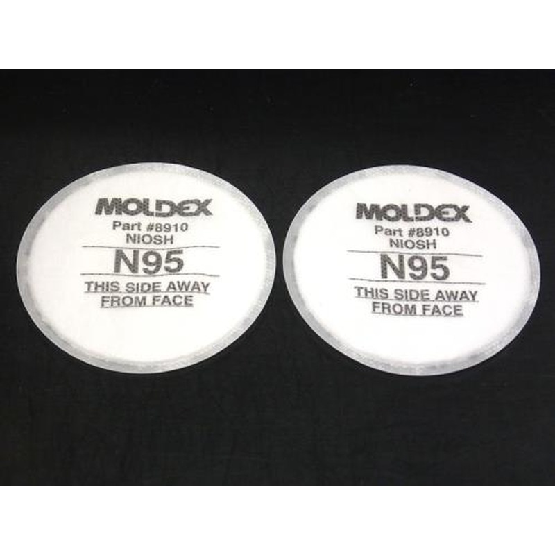 エスコ EA800MV-21 N95フィルター(1ペア) 1個（ご注文単位1個）【直送品】