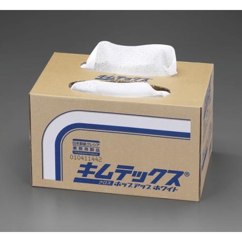 エスコ EA929AS-7B 355x425mm工業用ワイパー(白/4箱) 1個（ご注文単位1個）【直送品】