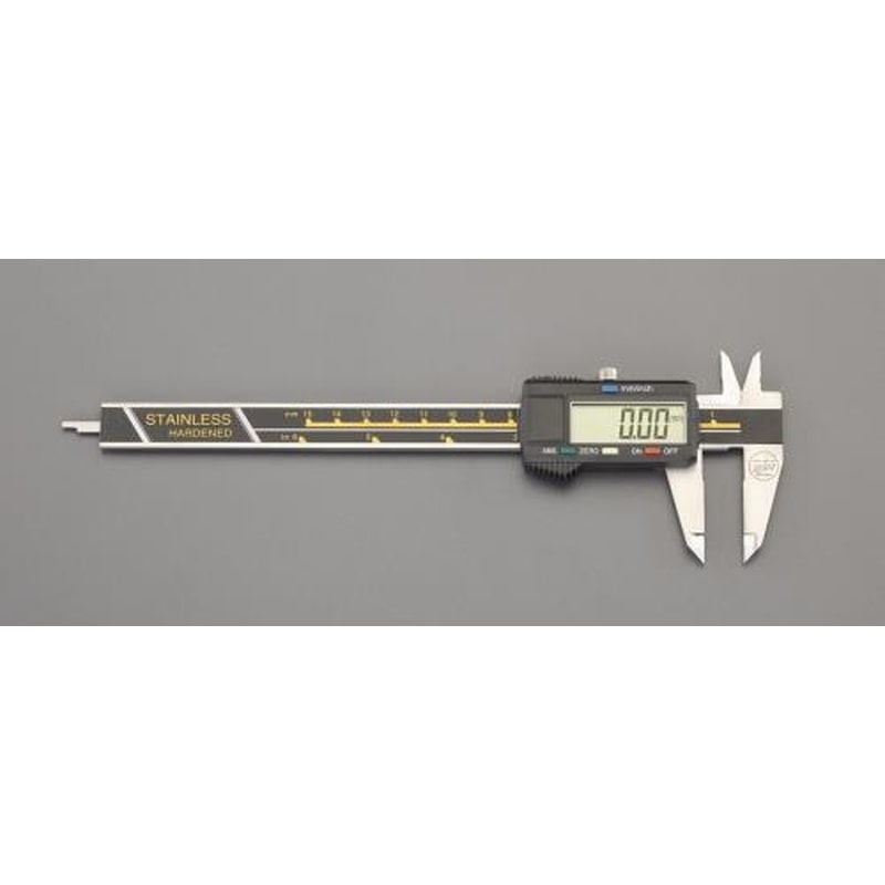 エスコ EA725BF-2 150mmデジタルノギス(左利き用) 1個（ご注文単位1個）【直送品】
