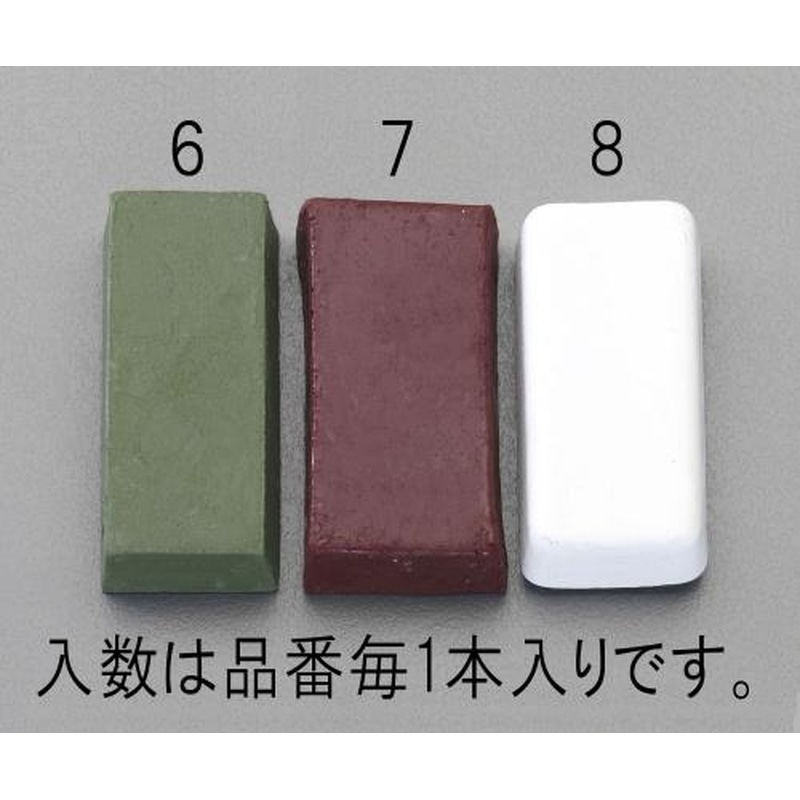 エスコ EA819D-8 30x15x70mmポリシングペースト(石工・仕上用) 1個（ご注文単位1個）【直送品】