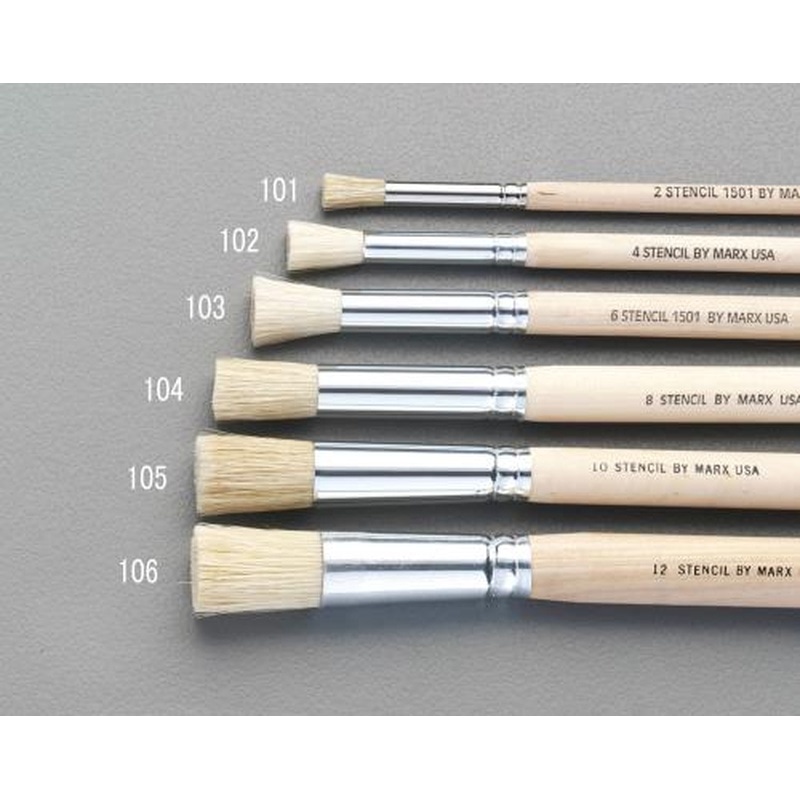 エスコ EA109MG-101 2号インク筆(豚毛) 1個（ご注文単位1個）【直送品】