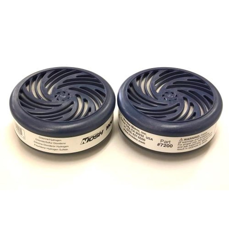 エスコ EA800MV-12 カートリッジ(酸性ガス用/1ペア) 1個（ご注文単位1個）【直送品】