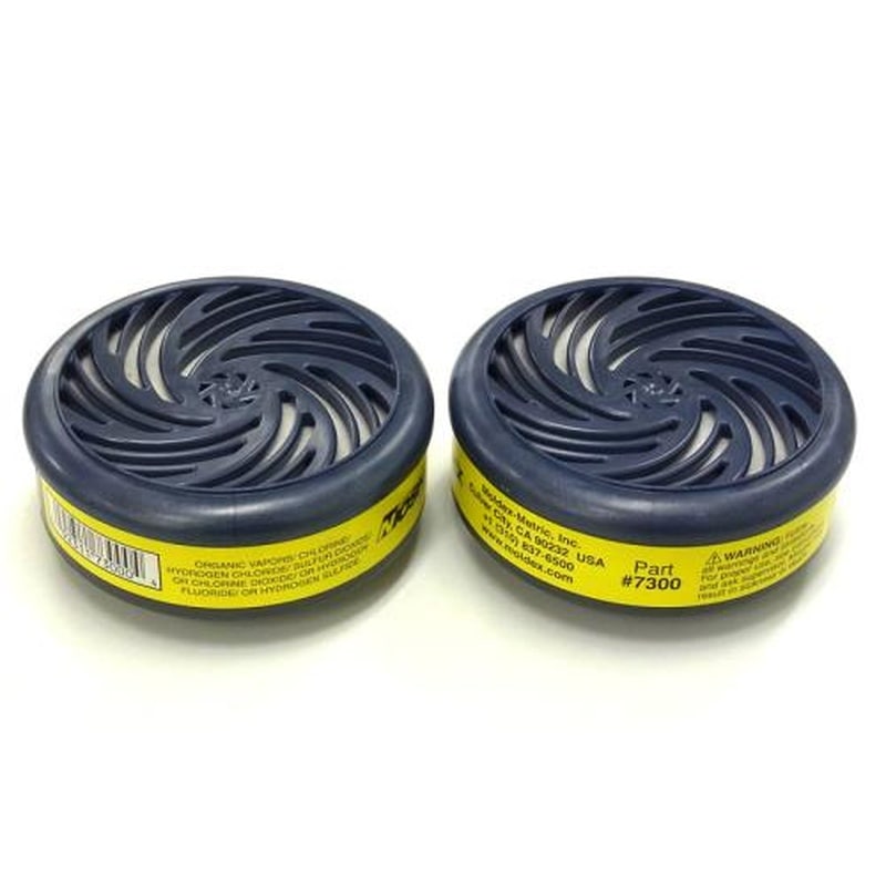 エスコ EA800MV-13 カートリッジ(有機ガス・酸性ガス用/1ペア) 1個(ご注文単位1個)【直送品】