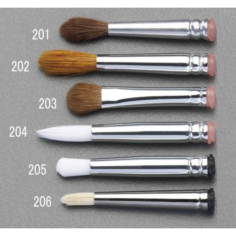 エスコ EA109MK-204 インクボトル式画筆(タクロン) 1個（ご注文単位1個）【直送品】