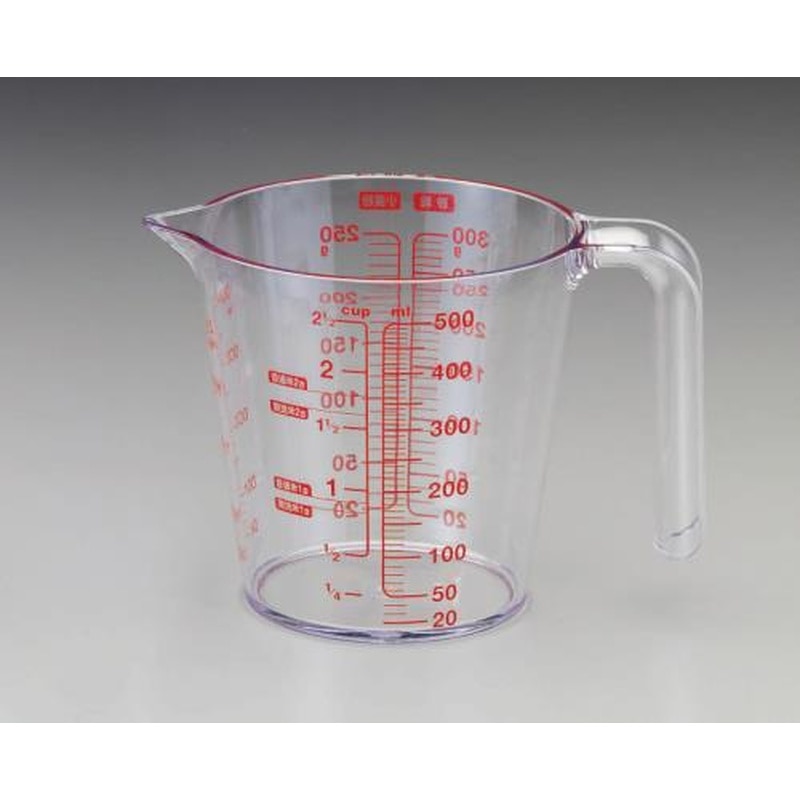 エスコ EA991KA-37 500ml計量カップ(耐熱) 1個（ご注文単位1個）【直送品】