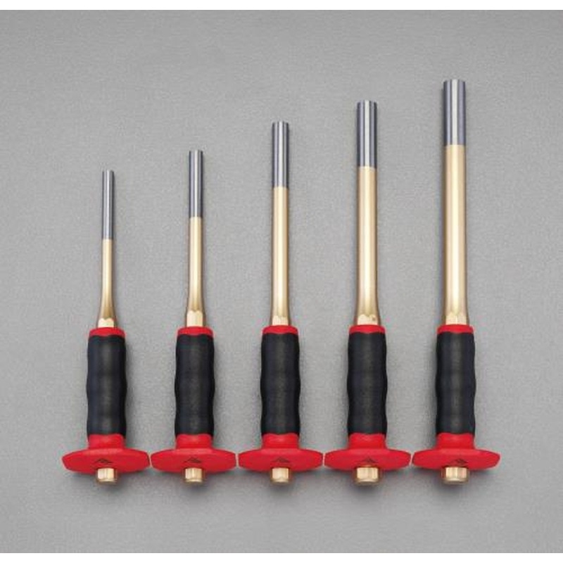 エスコ EA572DP 8.0-16mm/5本組平行ピンポンチ(グリップ付) 1個（ご注文単位1個）【直送品】