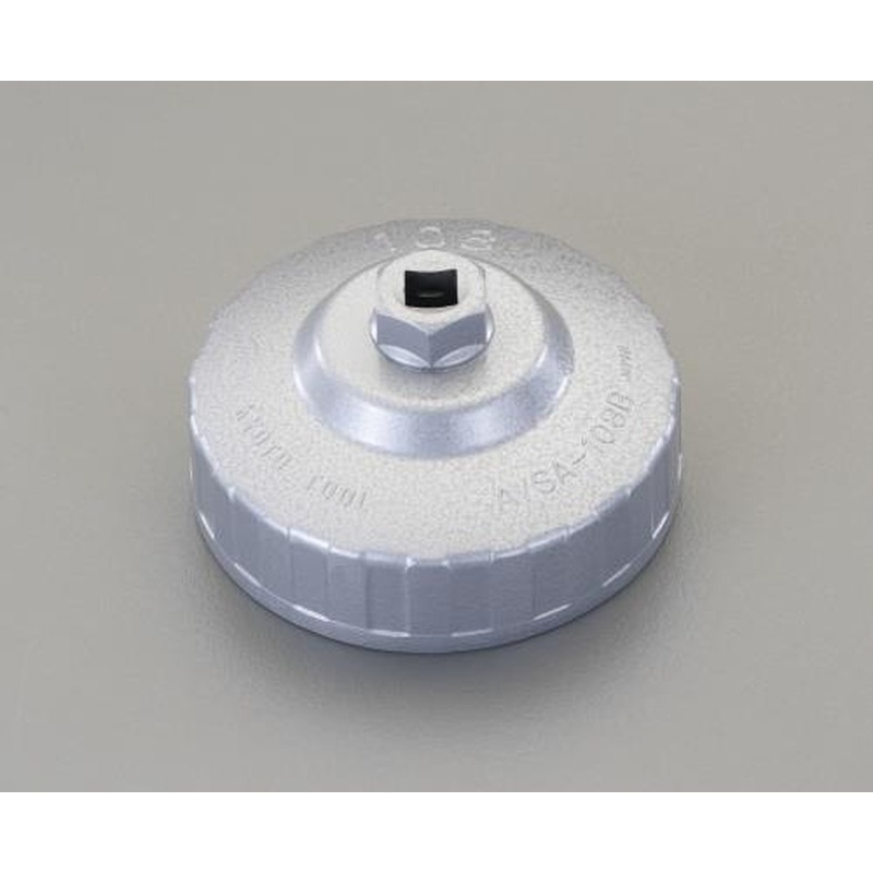 エスコ EA604AW-110 125mmカップ型オイルフィルターレンチ 1個（ご注文単位1個）【直送品】
